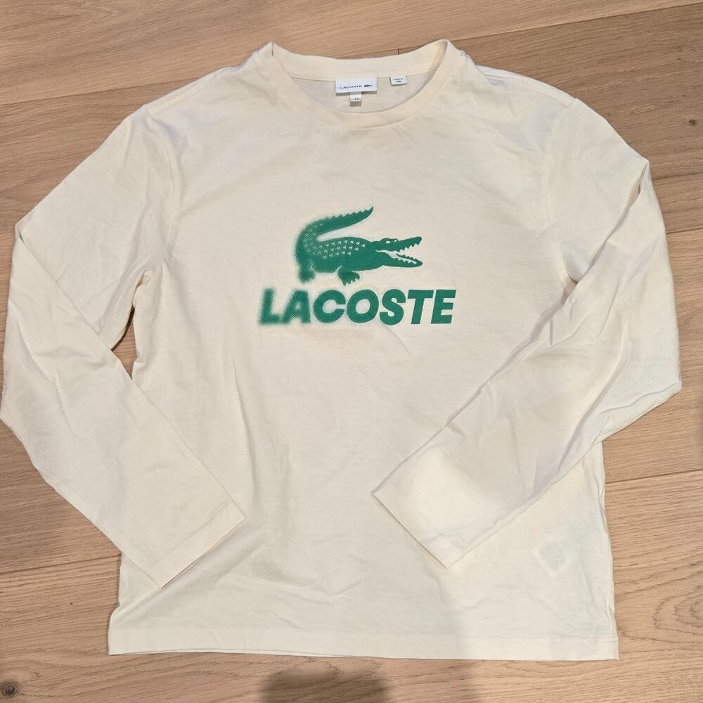 Boys lacoste t shirt